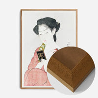 Woman Applying Powder by Goyo Hashiguchi