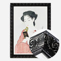 Black Ornate Frame