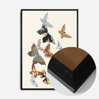 Butterflies painting by Kamisaka Sekka from 1908