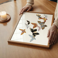 Butterflies painting by Kamisaka Sekka from 1908
