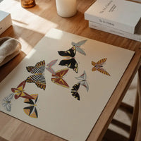 Butterflies painting by Kamisaka Sekka from 1908