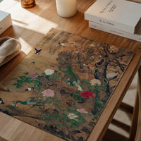 Birds and flowers vintage painting by Yin Hong