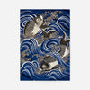 Fukasa with Carp in Waves