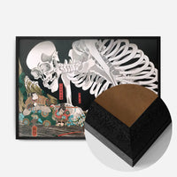 Skeleton Specter by Utagawa Kuniyoshi
