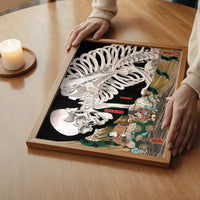 Skeleton Specter by Utagawa Kuniyoshi