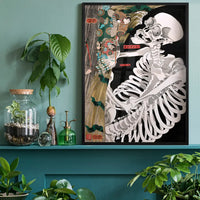 Skeleton Specter by Utagawa Kuniyoshi