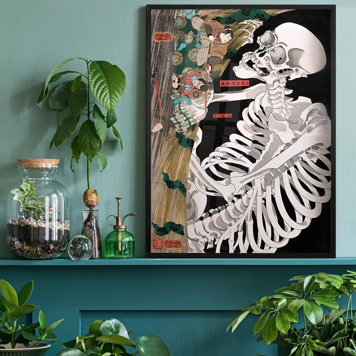 Skeleton Specter by Utagawa Kuniyoshi