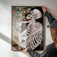 Skeleton Specter by Utagawa Kuniyoshi