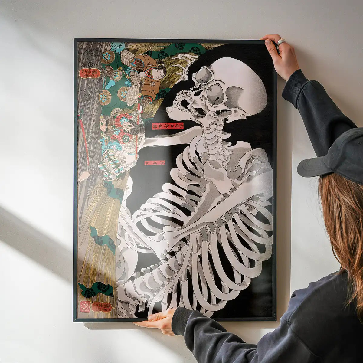 Skeleton Specter by Utagawa Kuniyoshi