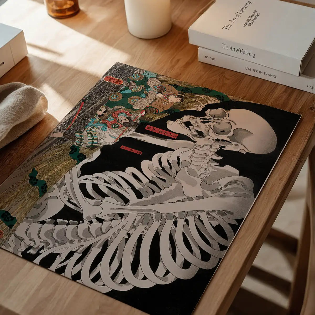Skeleton Specter by Utagawa Kuniyoshi