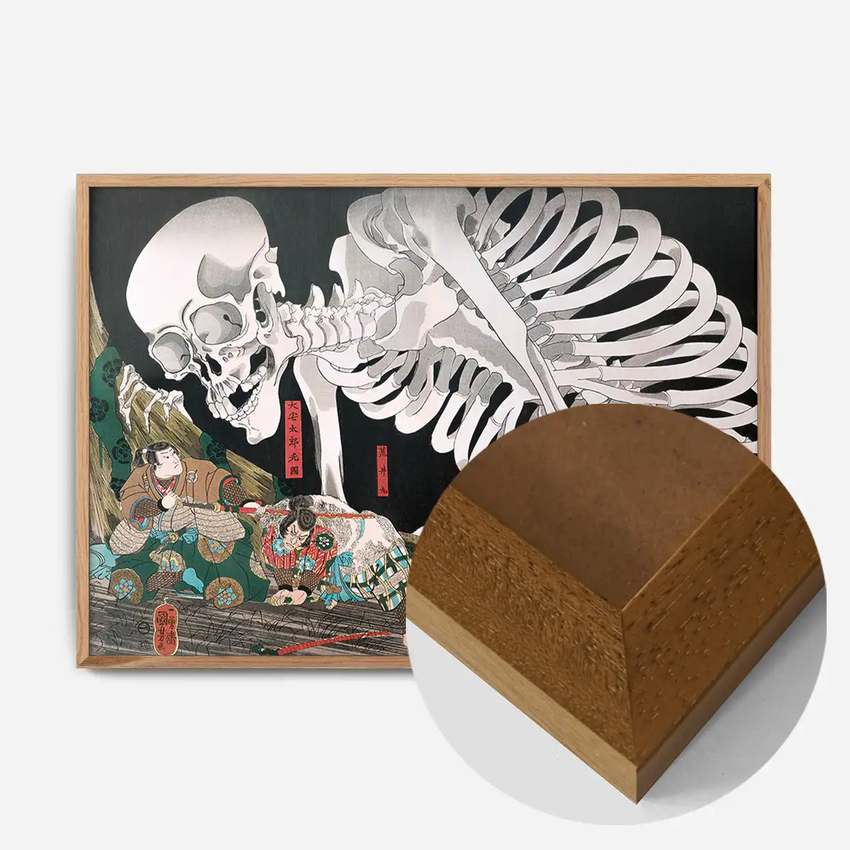Skeleton Specter by Utagawa Kuniyoshi