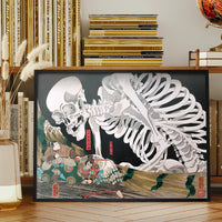 Skeleton Spectre by Utagawa Kuniyoshi