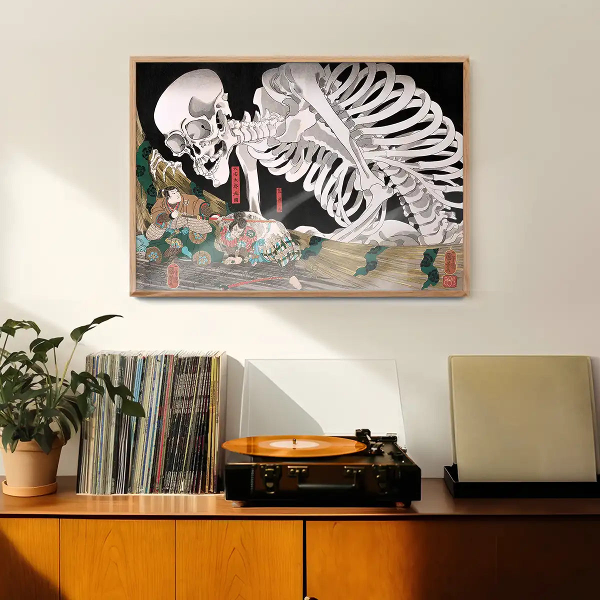 Skeleton Spectre by Utagawa Kuniyoshi