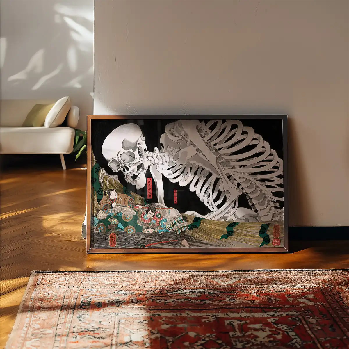 Skeleton Spectre by Utagawa Kuniyoshi