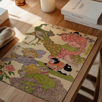 Oni, Peacock, Shishi, Cat and Insect by the Craftman Ichida Shoshichiro
