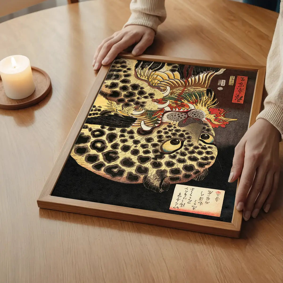 Talismanic tiger Korean Folk Art