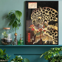 Talismanic tiger Korean Folk Art