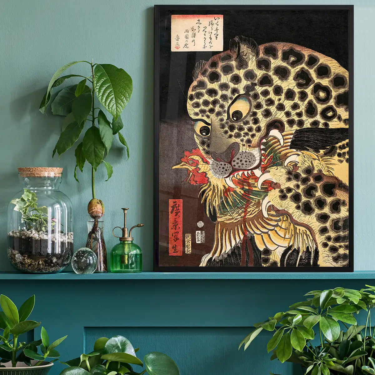 Talismanic tiger Korean Folk Art