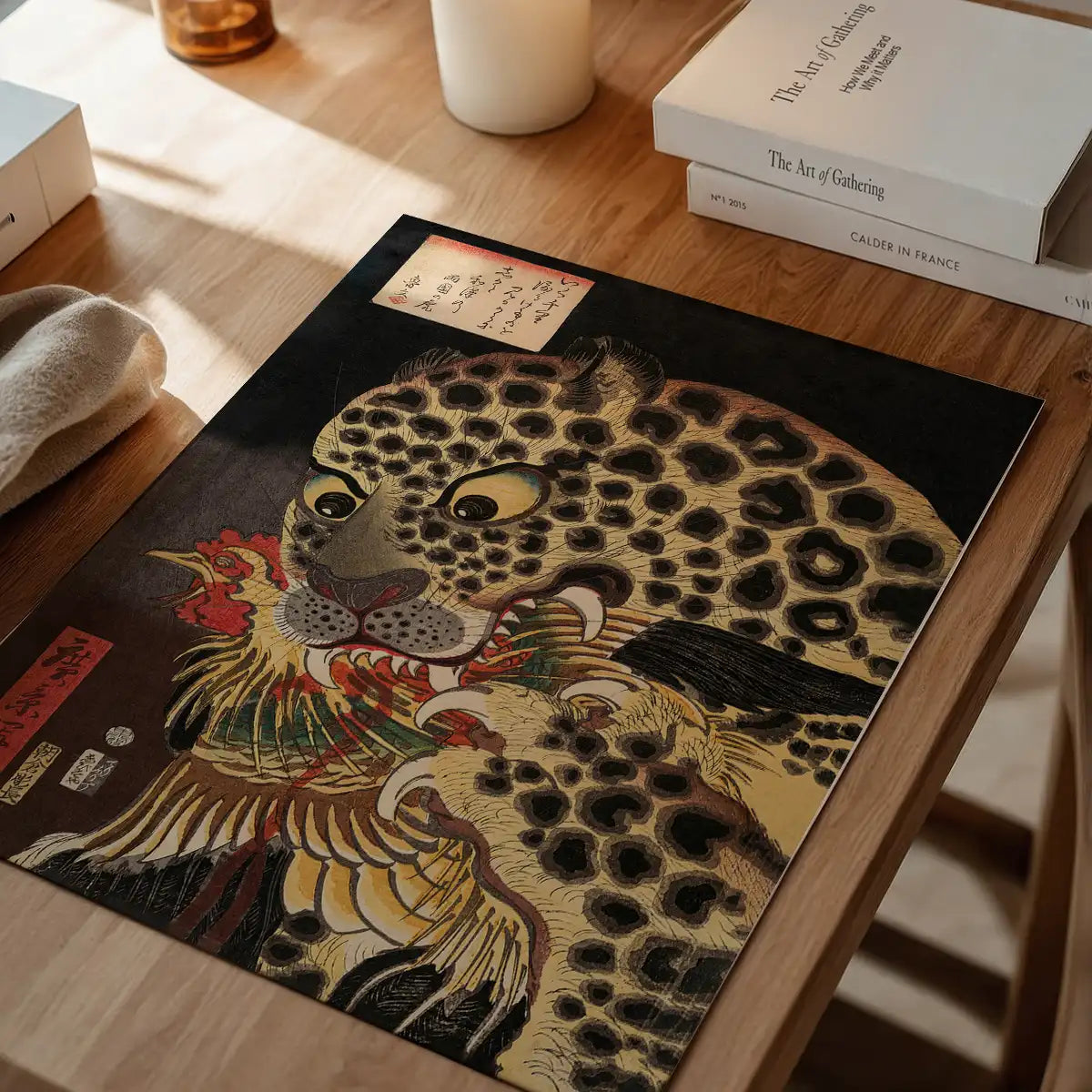Talismanic tiger Korean Folk Art