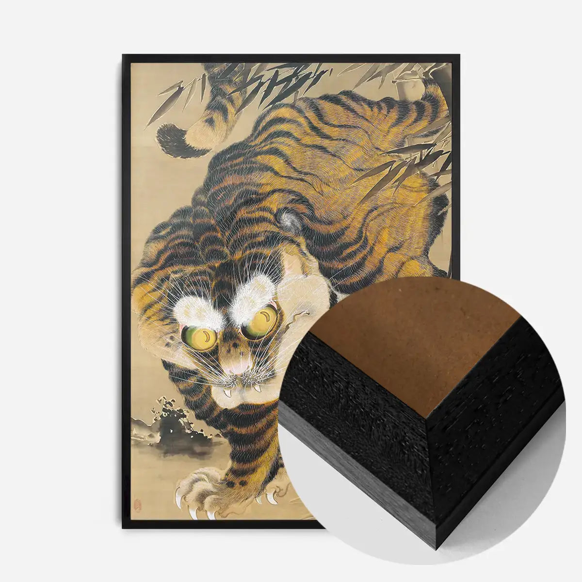 The Tiger of Ryōkoku by Hirokage by Utagawa Hirokage