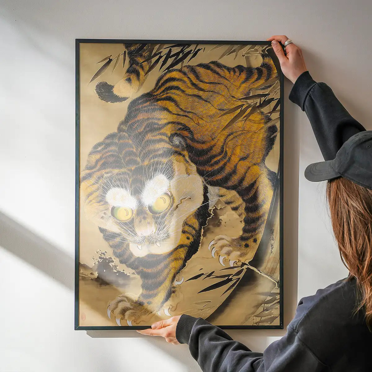 The Tiger of Ryōkoku by Hirokage by Utagawa Hirokage