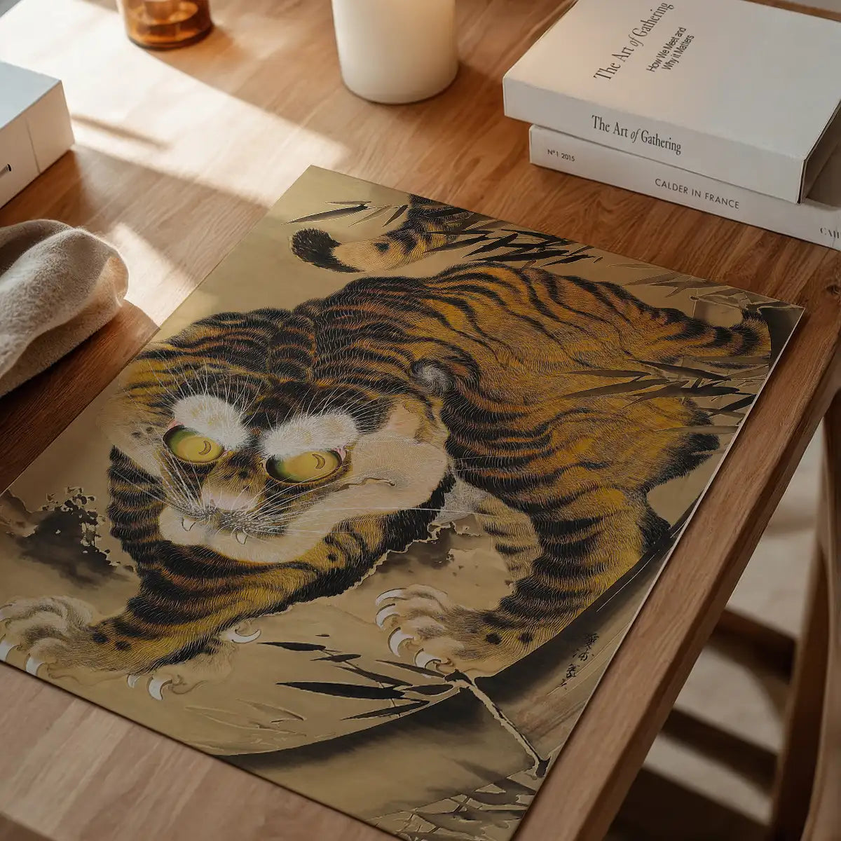 The Tiger of Ryōkoku by Hirokage by Utagawa Hirokage