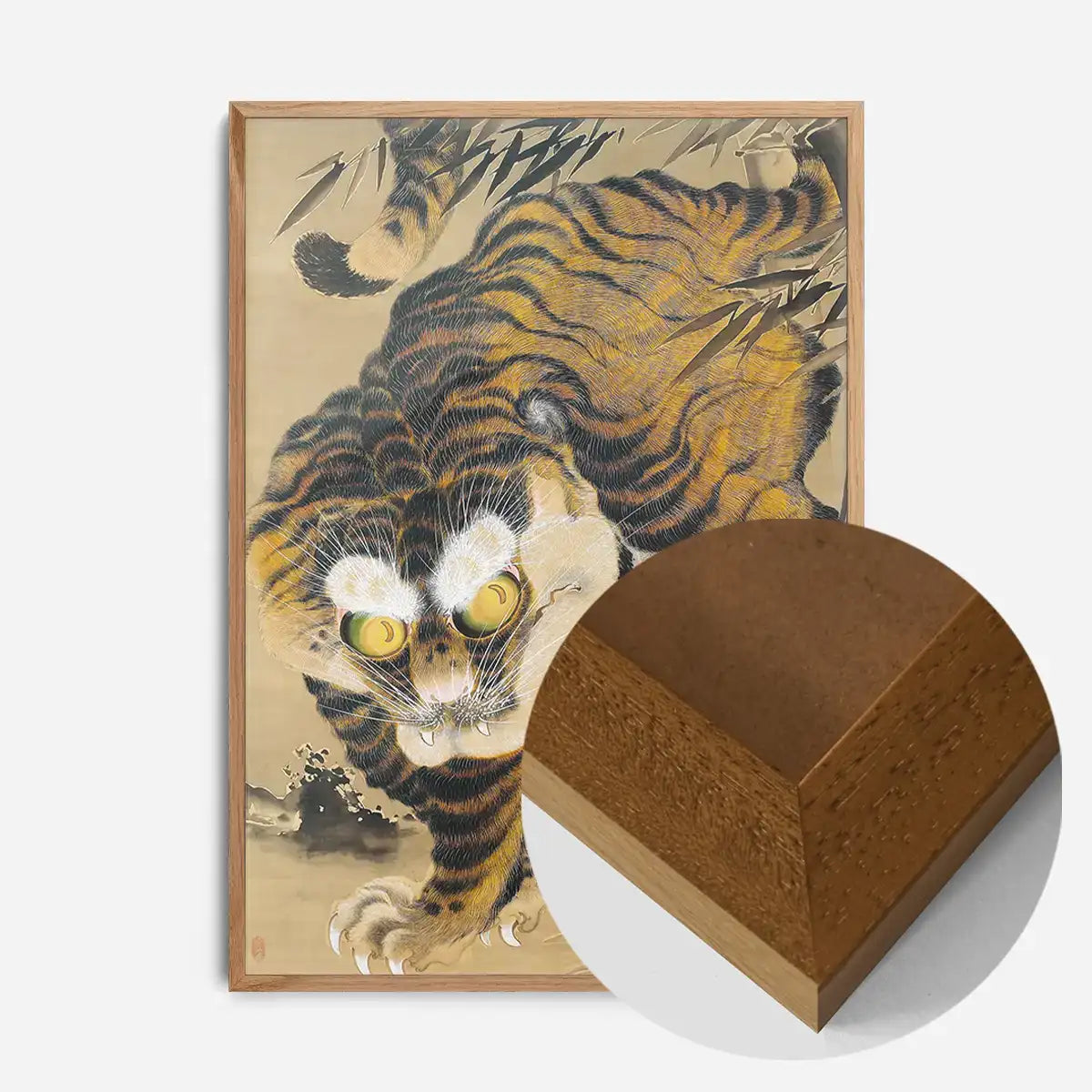 The Tiger of Ryōkoku by Hirokage by Utagawa Hirokage