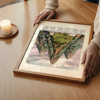 Principal eminences of the British Islands art print