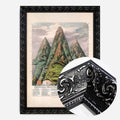 Black Ornate Frame