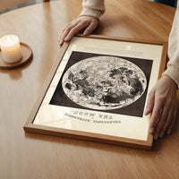 Telescopic Appearance of the Moon art print