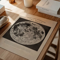 Telescopic Appearance of the Moon art print