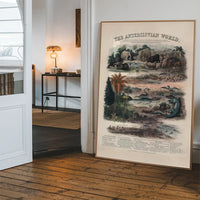 The antediluvian world art print