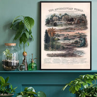 The antediluvian world art print