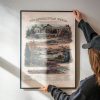 The antediluvian world art print