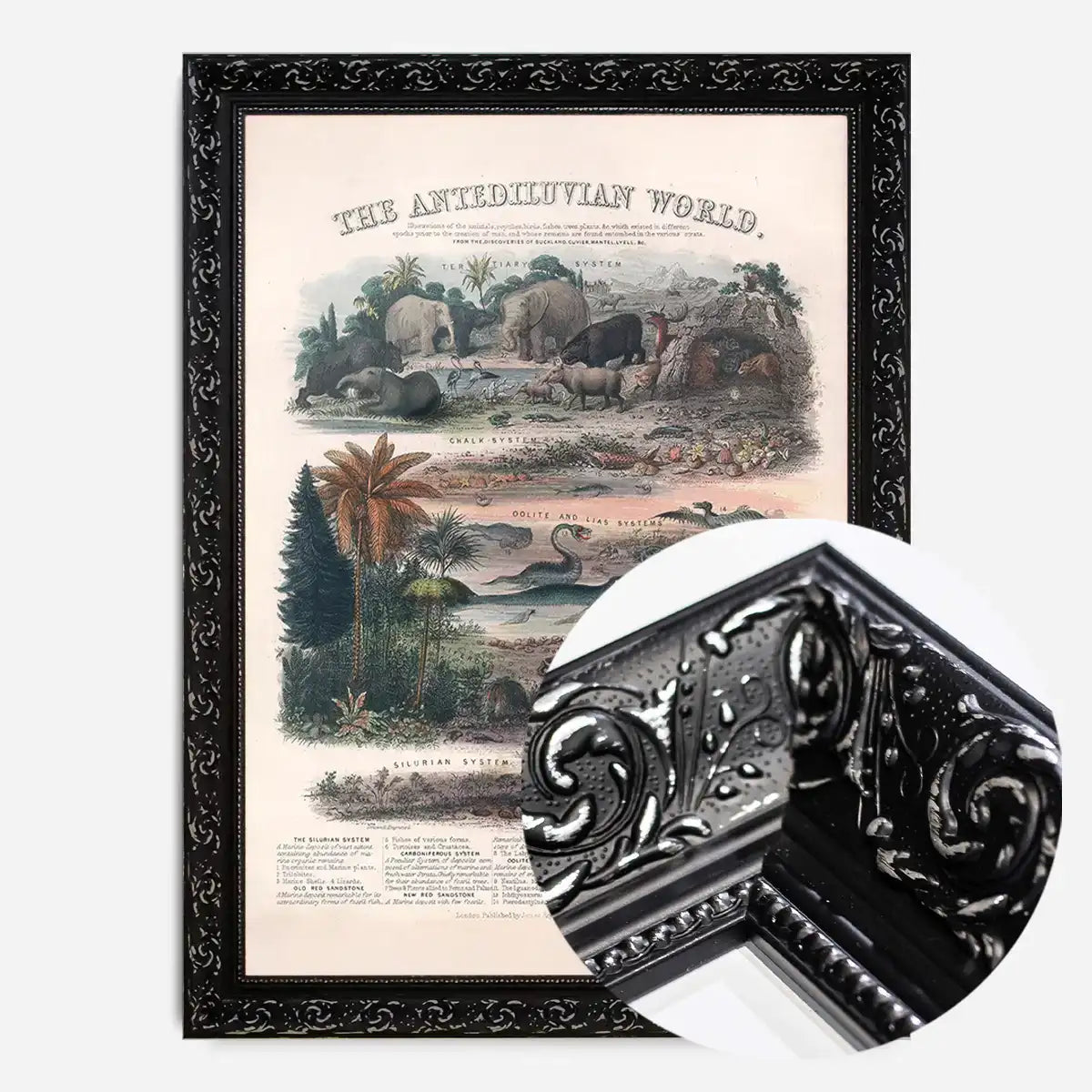 The antediluvian world art print