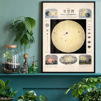 The Sun and solar phenomena art print
