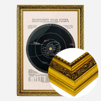 Transparent Solar System art print