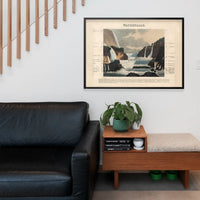 Waterfalls art print