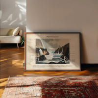 Waterfalls art print