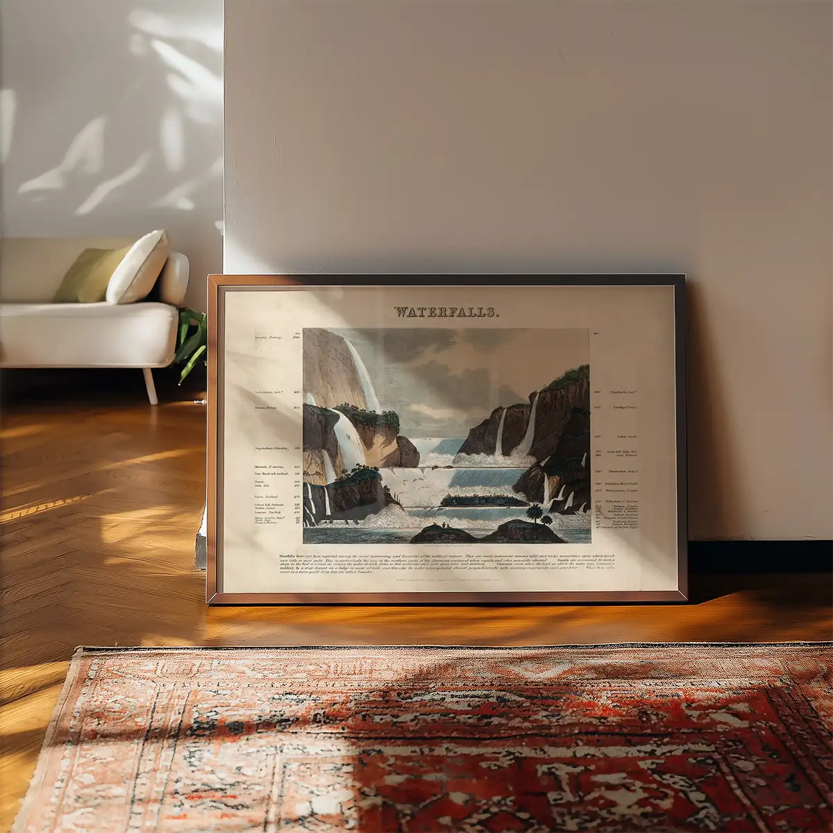 Waterfalls art print