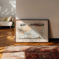 Phenomena of Volcanoes and Earthquakes art print