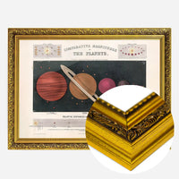 Comparative Magnitudes of the Planets art print