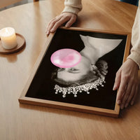 Queen Blowing Bubblegum Platinum Jubilee Print