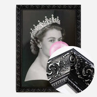 Queen Blowing Bubblegum Platinum Jubilee Print