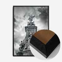 Queen Victoria Statue Traffic Cone Print
