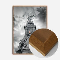Queen Victoria Statue Traffic Cone Print