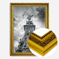 Queen Victoria Statue Traffic Cone Print