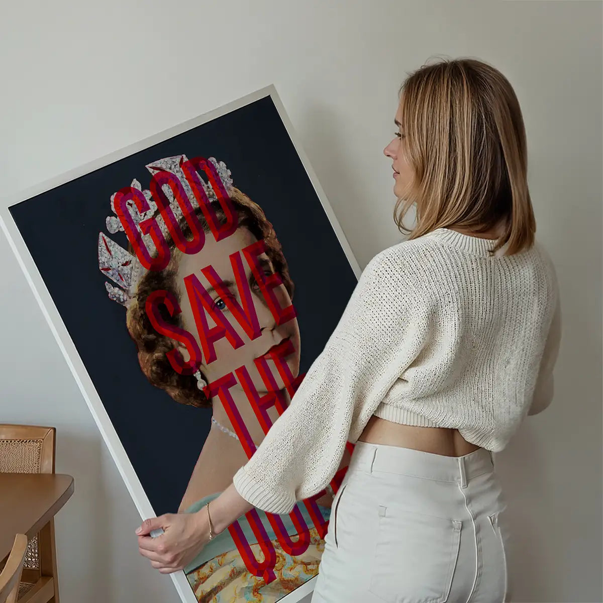 God Save The Queen Jubilee Print