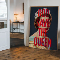 God Save The Queen Jubilee Print