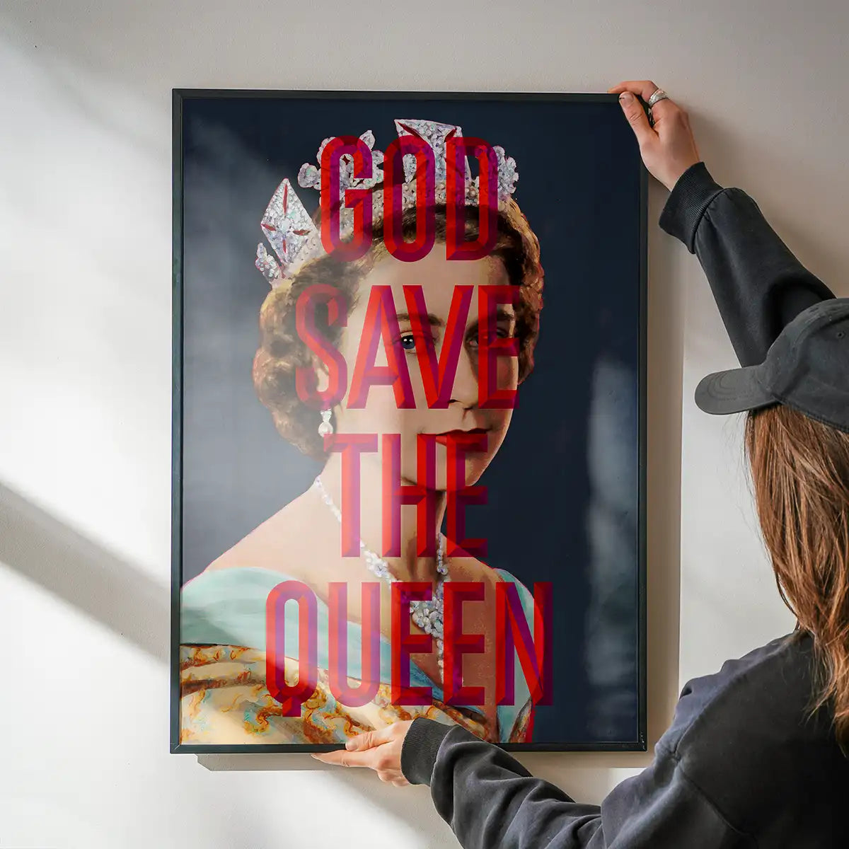 God Save The Queen Jubilee Print